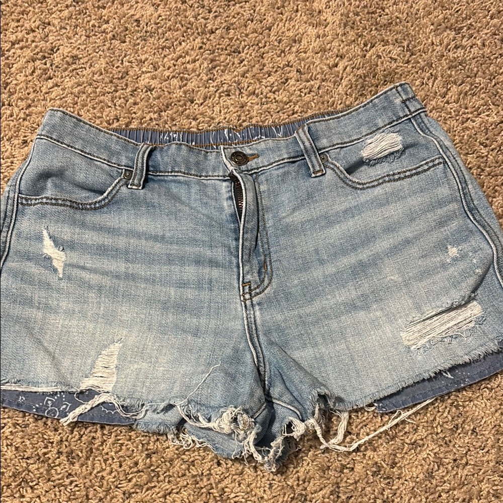 Aerie denim shorts medium